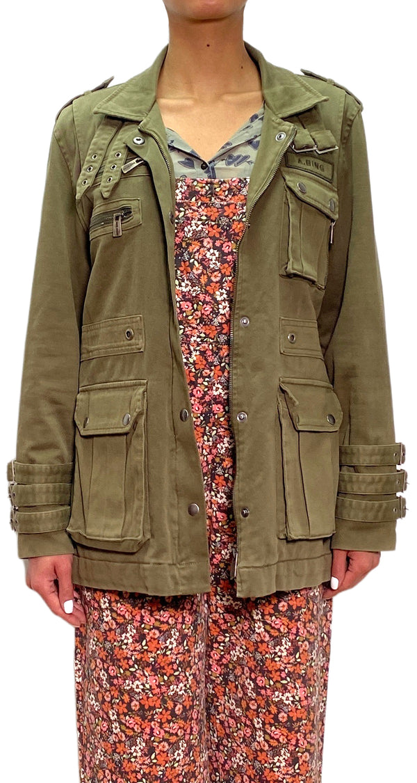 Chaqueta Verde Militar