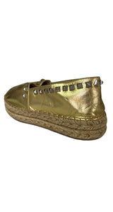 Alpargatas Doradas
