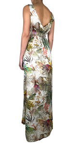 Vestido Flores Animal Print