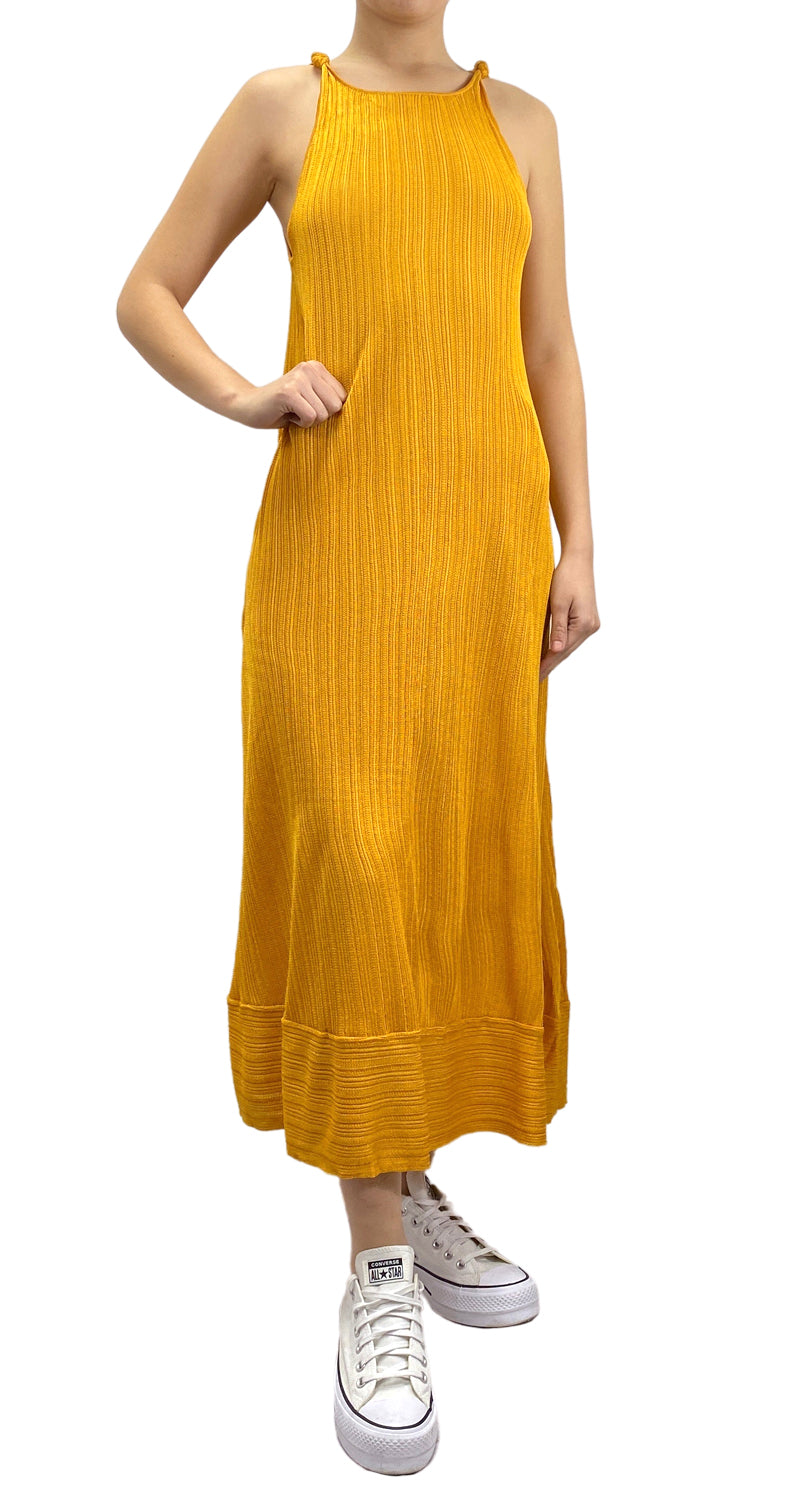 Vestido Mostaza