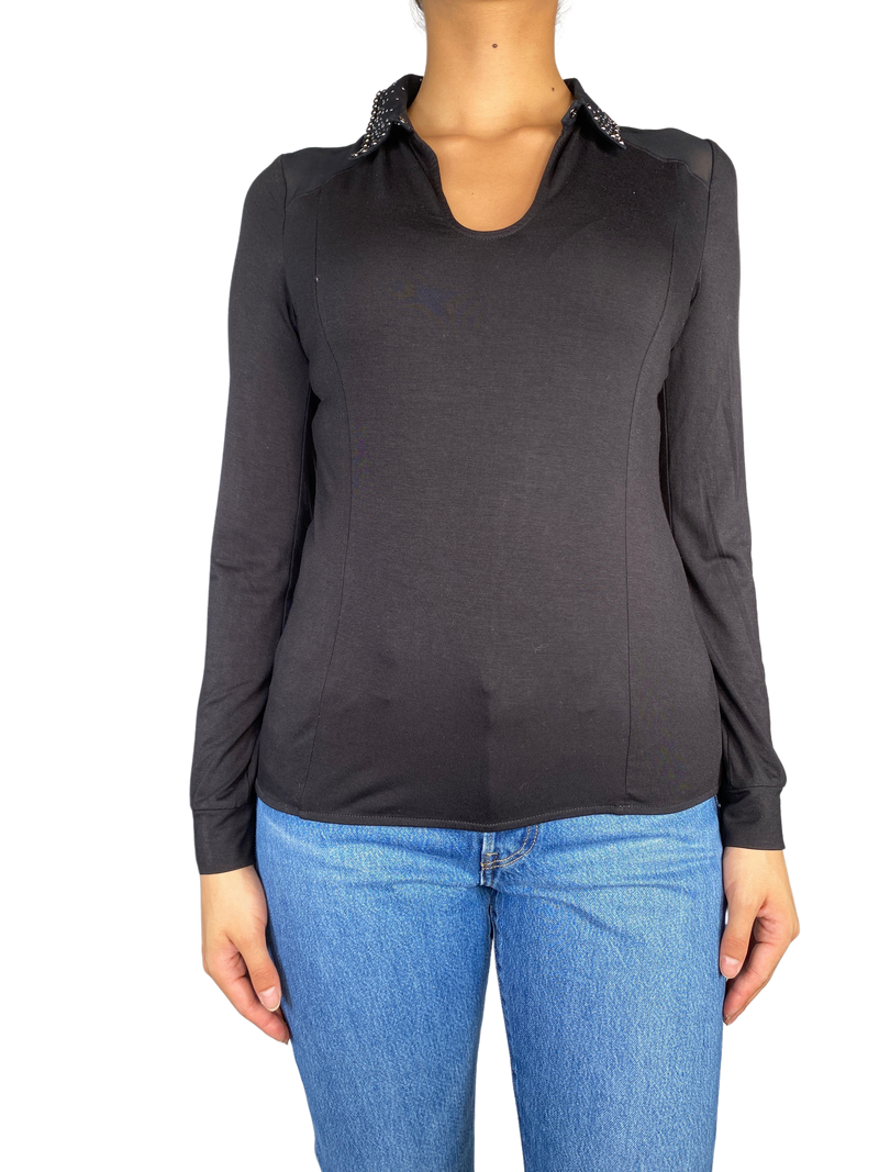 Blusa Cuello Tachas