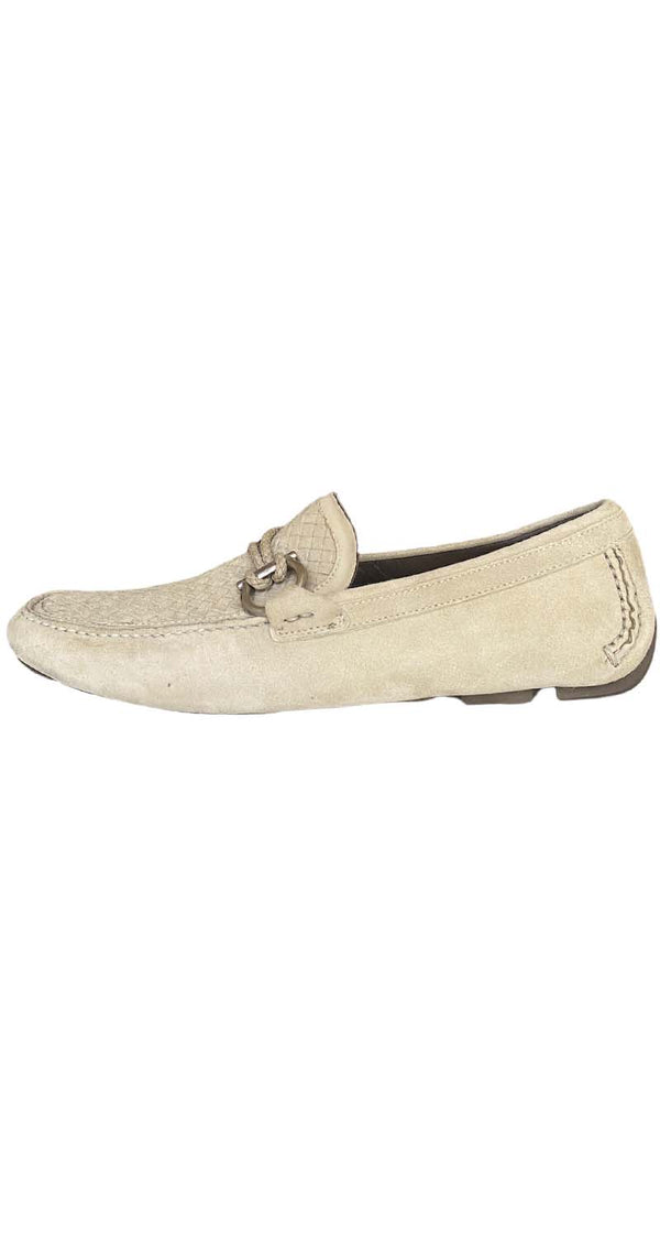 Mocasines Beige Gamuza