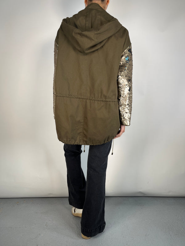 Chaqueta Mangas Lentejuelas