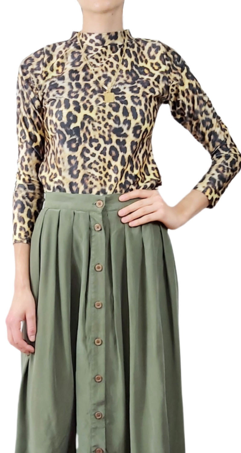 Polera Animal Print