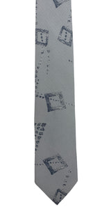 Corbata Seda Gris