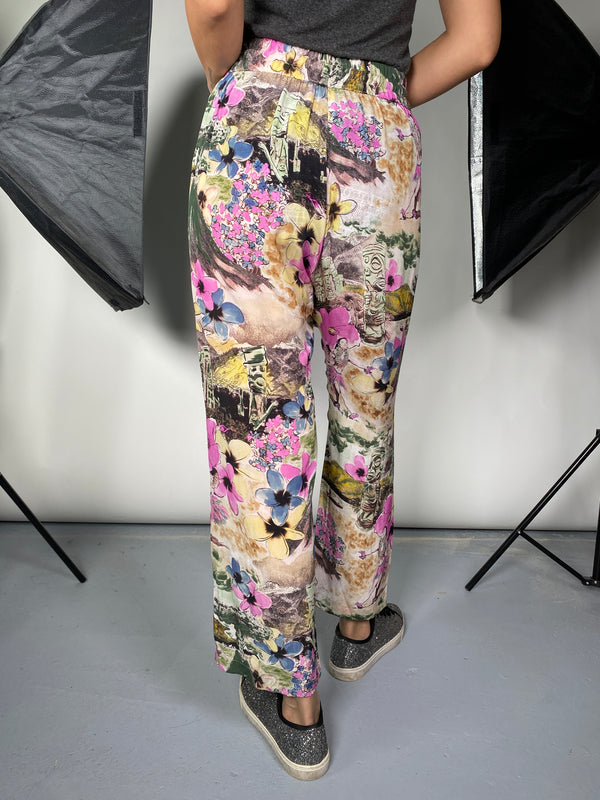 Pantalón Estampado Multicolor