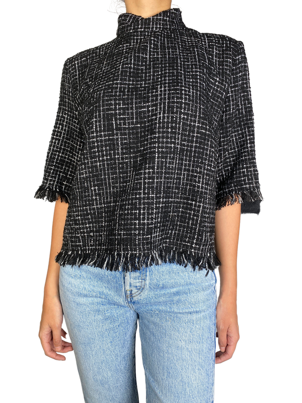 Blusa Tweed