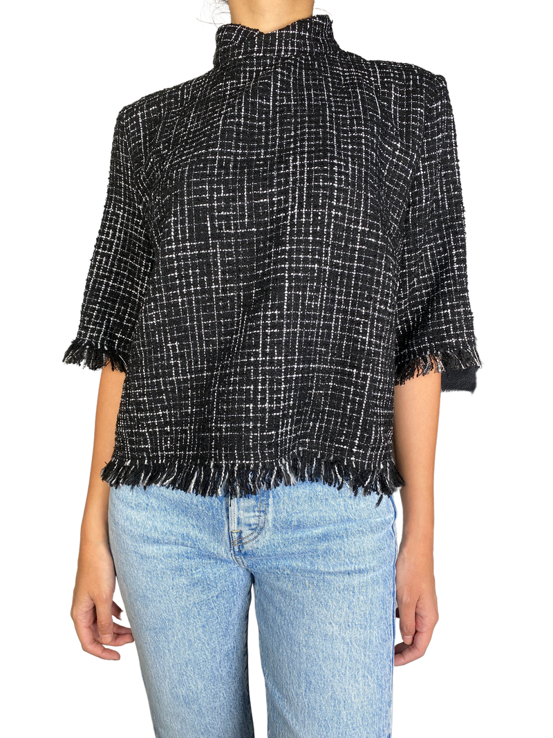 Blusa Tweed