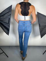 Crop Top con Encaje