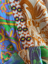 Vestido Mostacillas Multicolor