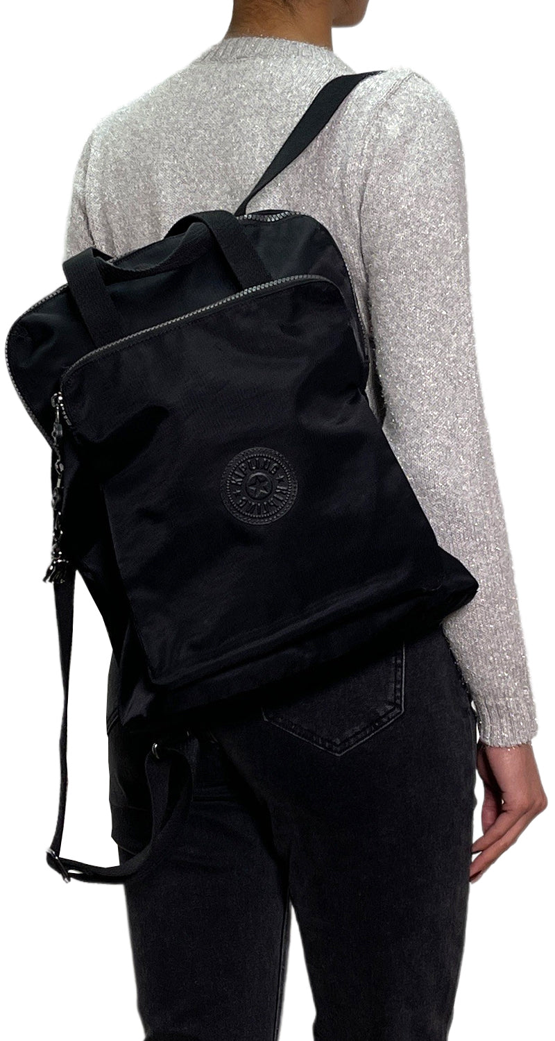Mochila kipling 2025 negra
