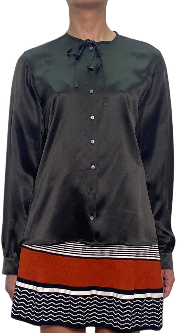 Blusa Negra Seda