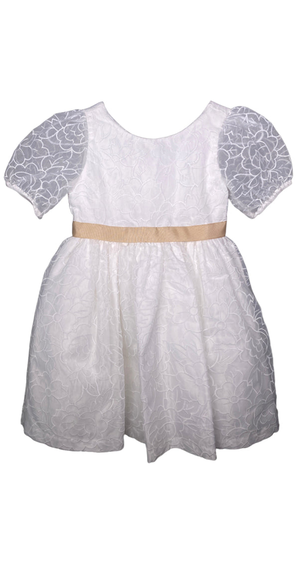 Vestido Bordado Blanco