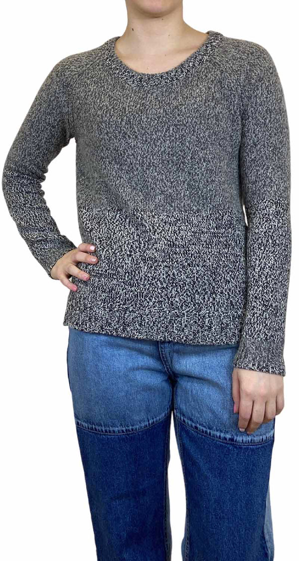 Claire Heathered Knit Pullover