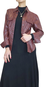 Sobrecamisa Burdeo
