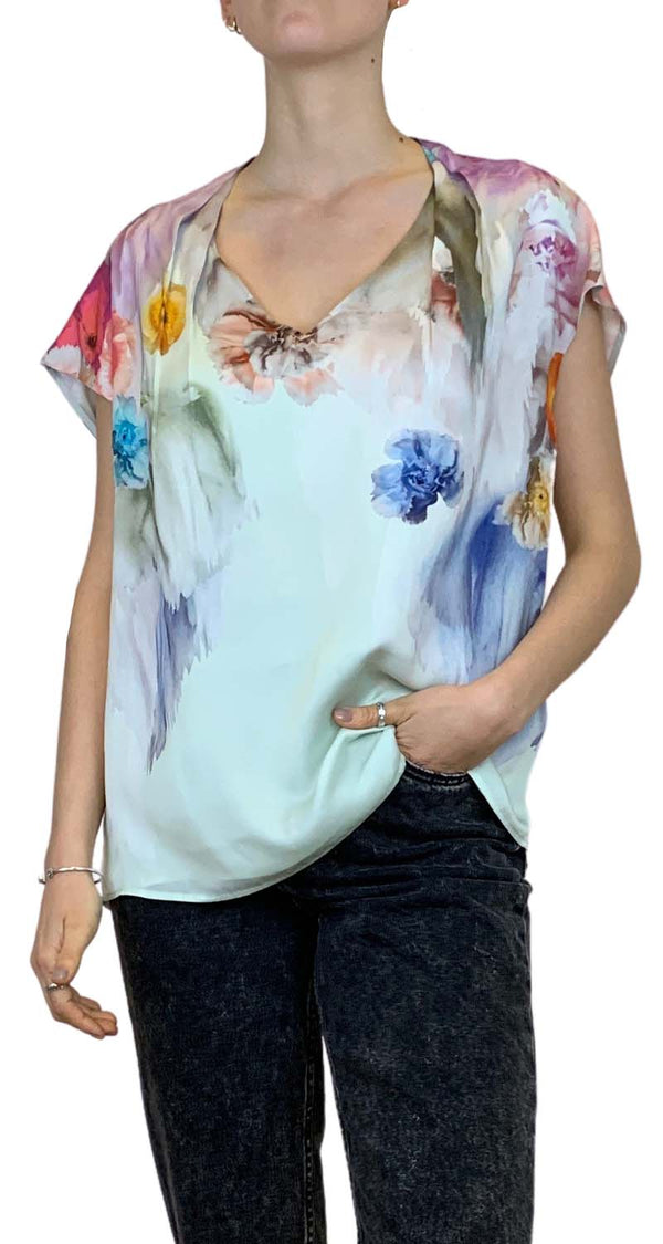 Blusa Floral Multicolor