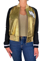 Chaqueta Negra / Dorada NY