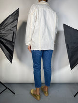 Chaqueta Denim Blanca