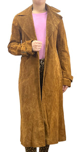 Abrigo Cuero Camel