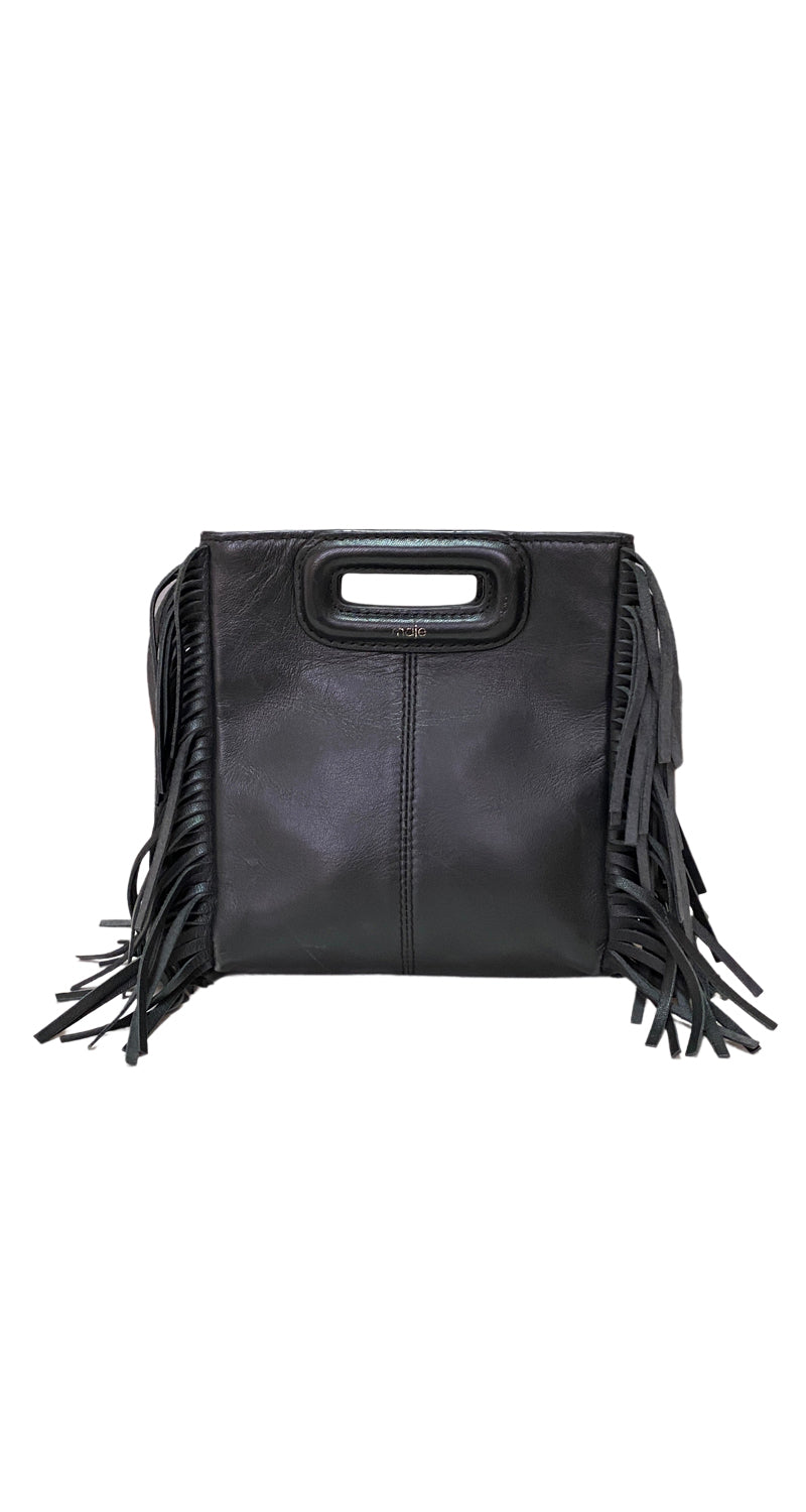 Mini Bolso de Piel y Flecos