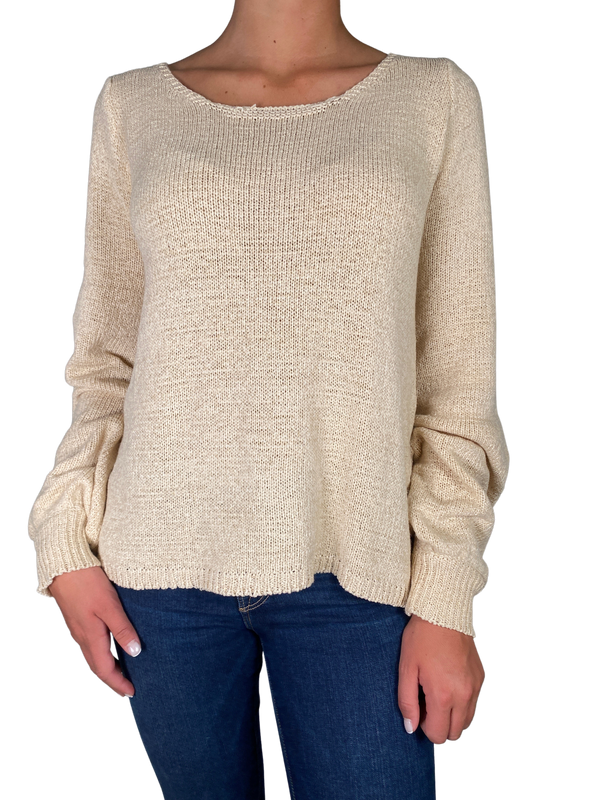 Sweater Tejido Beige