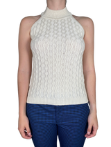 Sweater Blanco Tejido