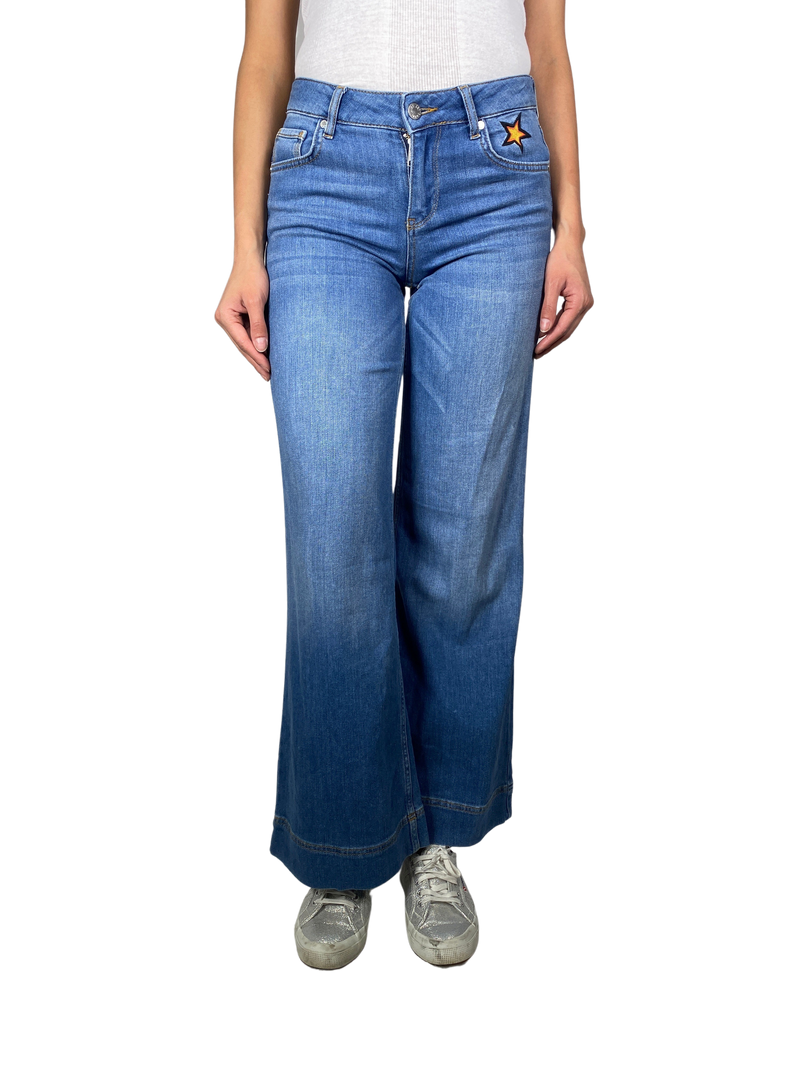 Jeans Plume Brode Deluxe