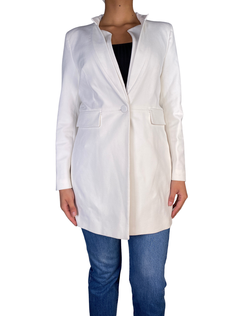 Chaqueta Blanca De Vestir