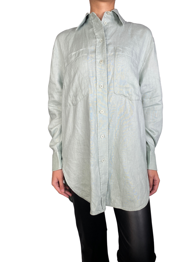 Blusa Lino Gris