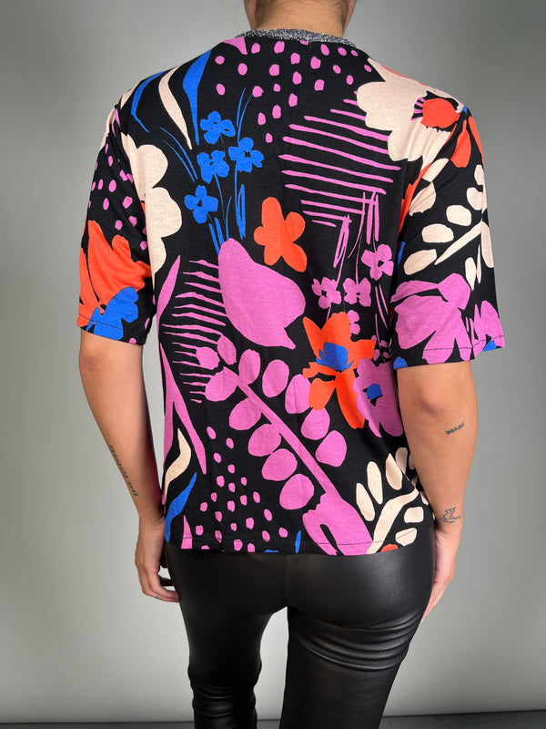 Polera Cuello Lurex