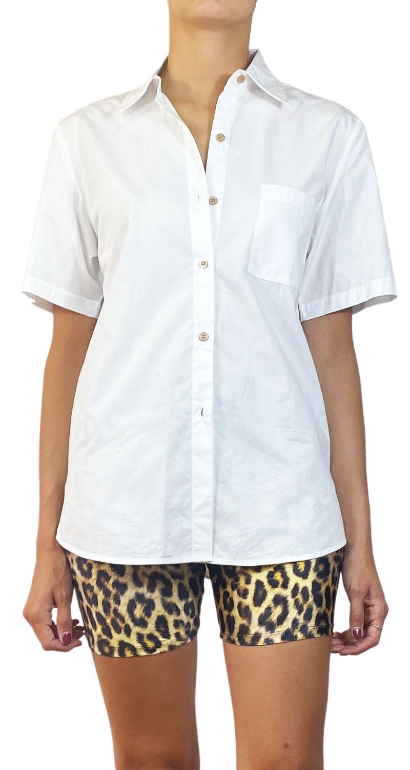 Blusa Blanca Botones