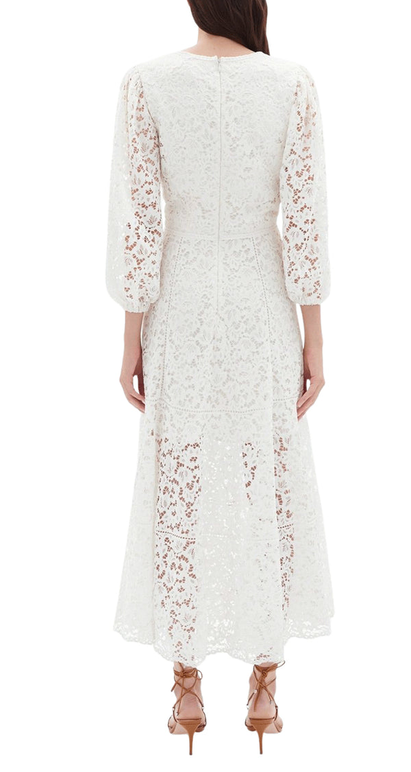 Lara Lace Midi Dress