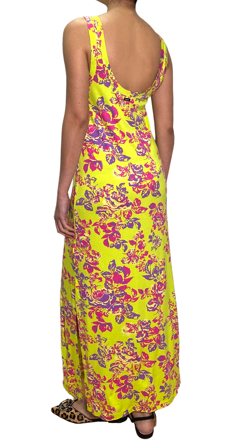 Vestido Verde Estampado