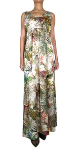 Vestido Flores Animal Print