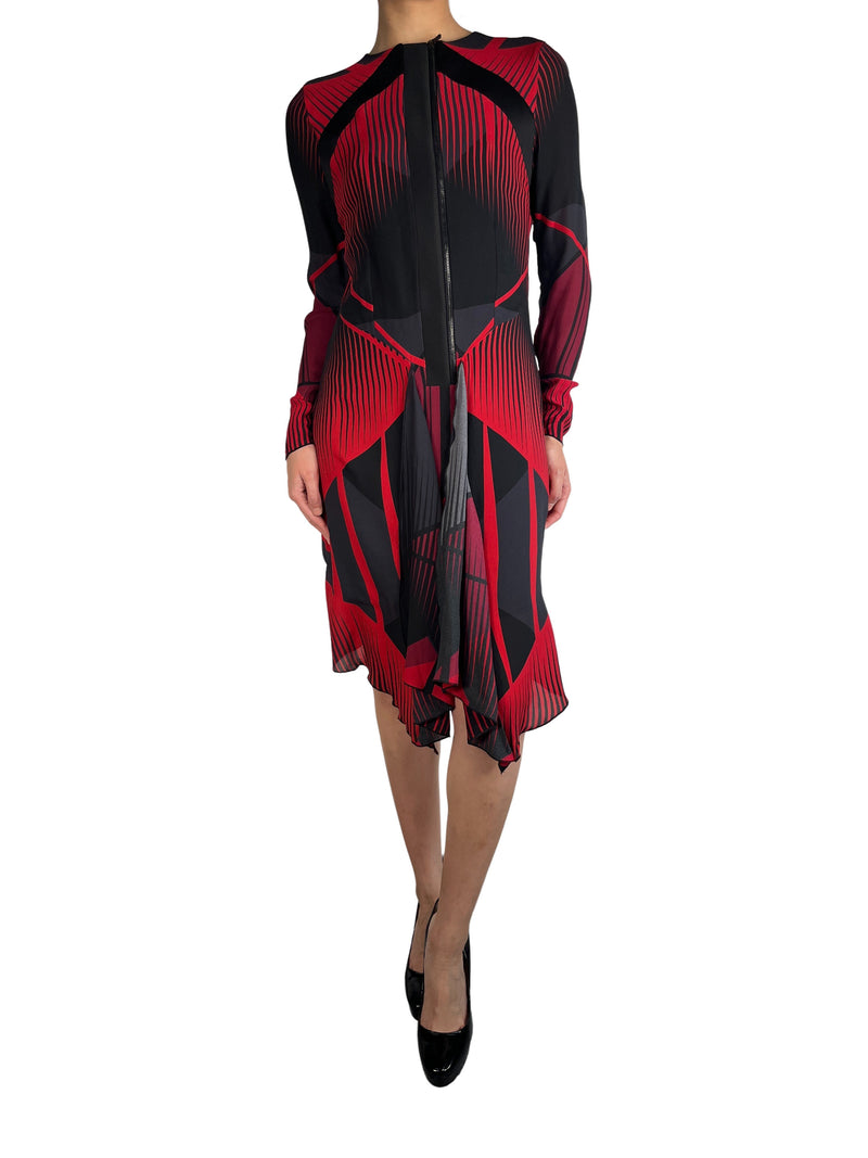 Vestido Seda Octavio Pizarro Para Basement