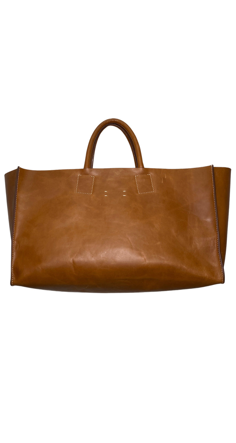 Bolso Café de Cuero