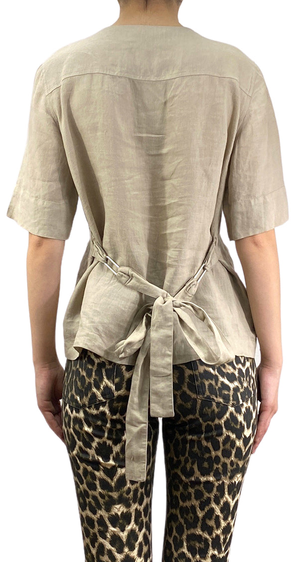 Blusa Lino Beige