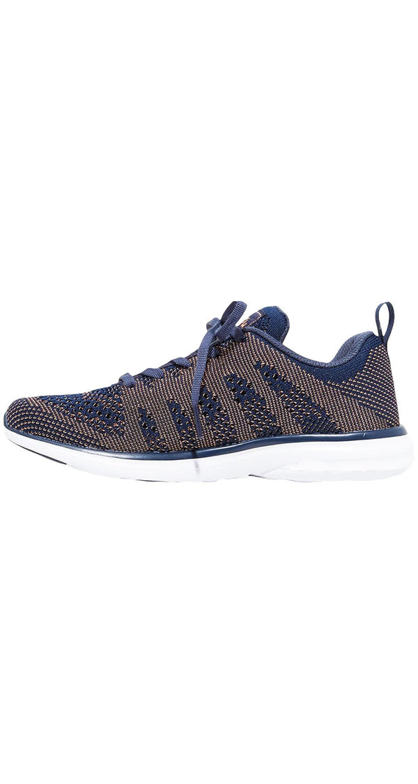 Zapatillas Azul con Dorado