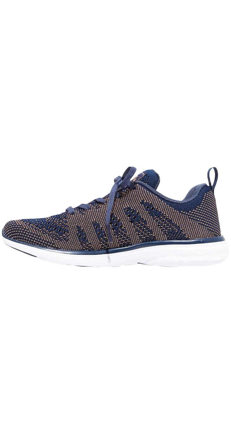 Zapatillas Azul con Dorado