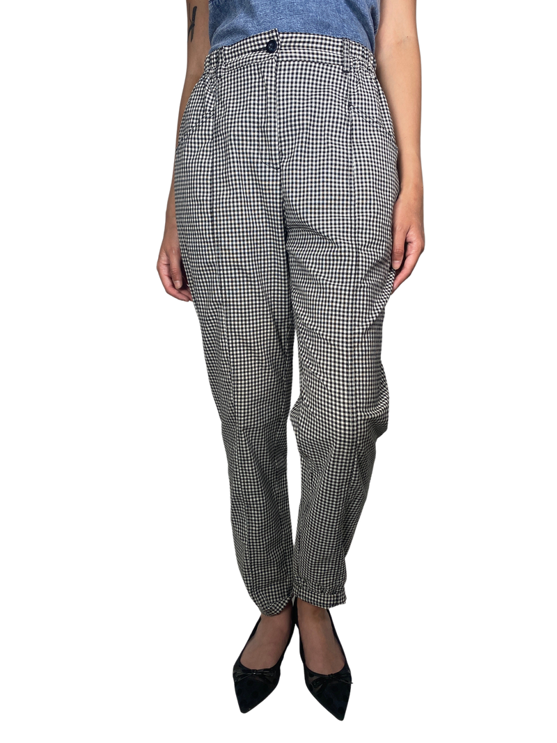 Pantalón De Vestir A Cuadros