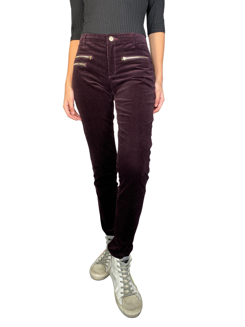 Pantalón Cotelé Morado