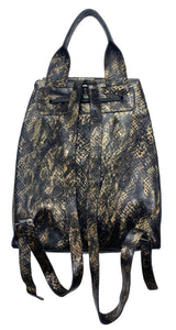 Mochila Cuero Snake