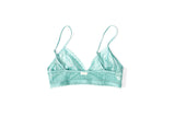 Bralette Verde Agua Encaje