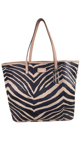 Cartera Cebra Cuero