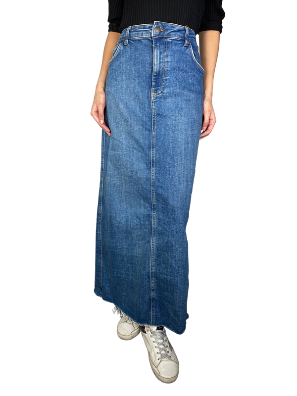 Falda Maxi Denim