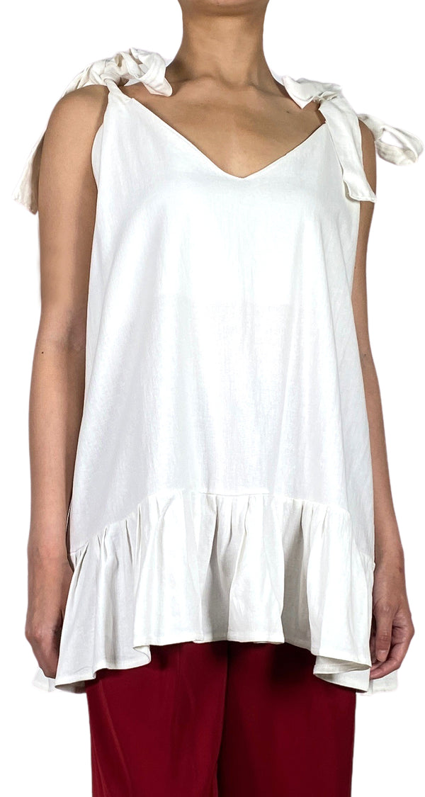 Blusa Lino Blanca