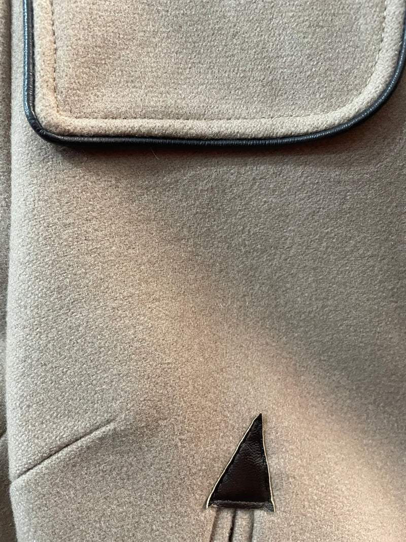 Abrigo Lana Beige