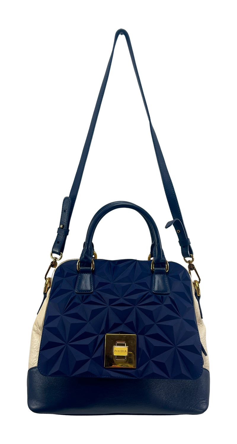 Cartera Relieve Azul