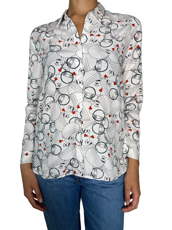 Blusa Faces Viscosa