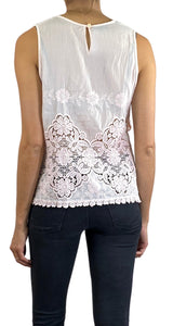 Blusa Rosada Guipur